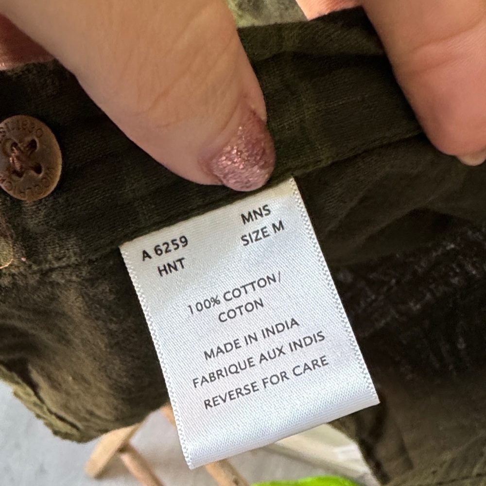 Woolrich Dark Green Men's Shirt Jacket - Picture 5 of 5